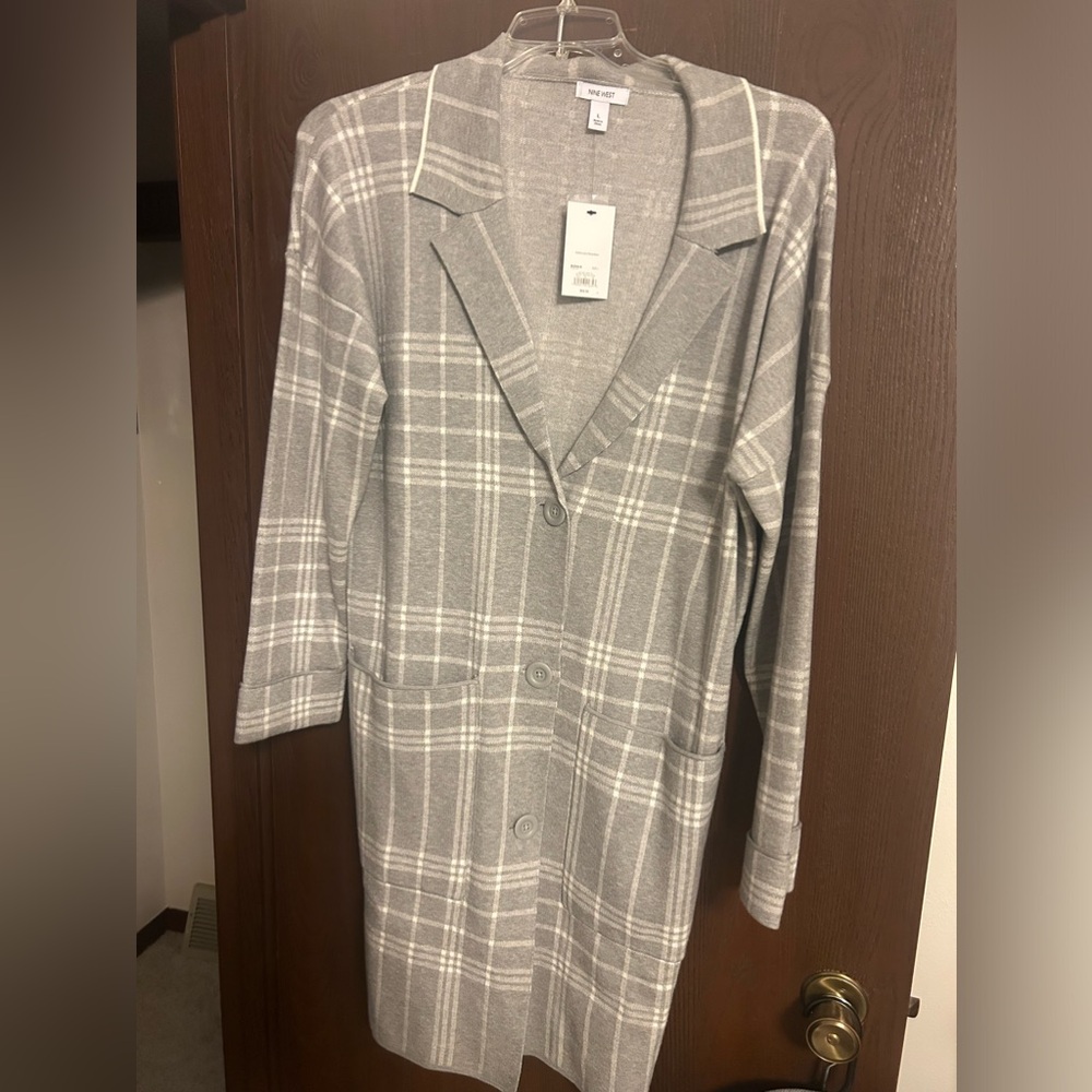 New Nine West women's cardigan sweater